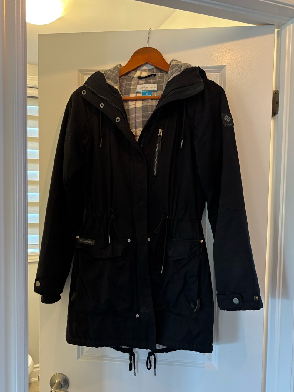 Columbia Women's Black Hooded Jacket